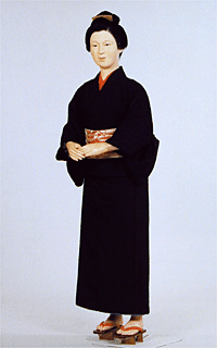 下女 江戸時代 小袖の完成 日本服飾史 資料 風俗博物館 よみがえる源氏物語の世界